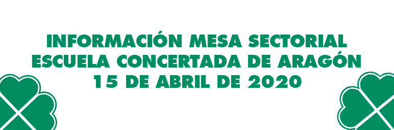 MESA SECTORIAL 15 ABRIL