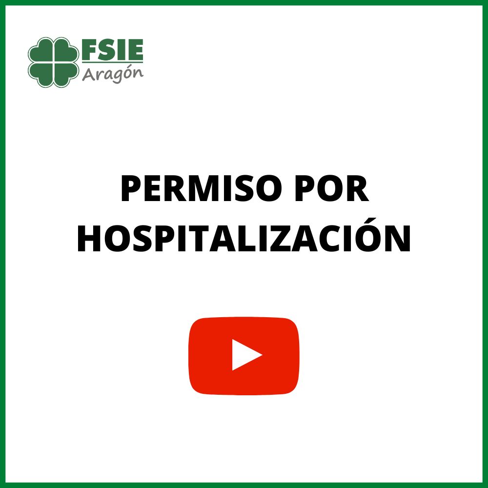 permiso por hospitalizacion