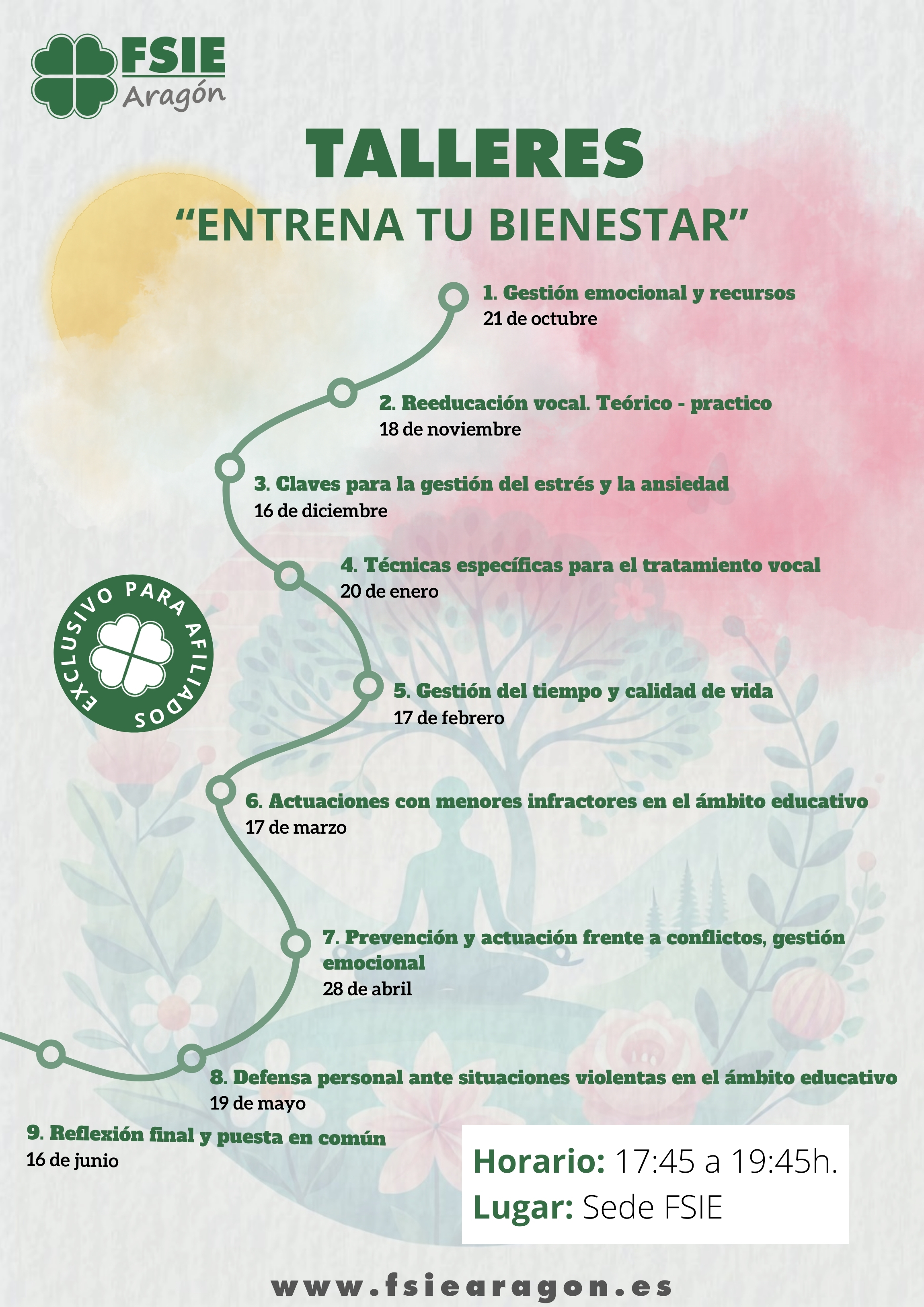 talleres de bienestar